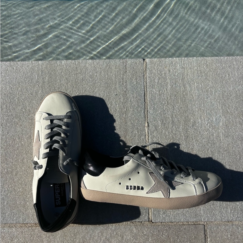 Golden Goose Cream Star Men's Sneakers